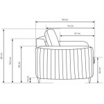 Πολυθρόνα Irelia