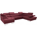 Γωνιακός καναπές Gelito Max II-Kokkino-Δεξιά