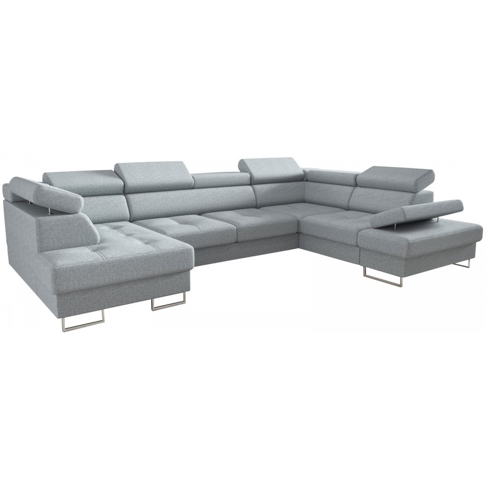 Γωνιακός καναπές Gelito Max II-Galazio-Δεξιά