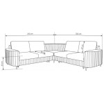 Γωνιακός καναπές Irelia