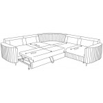 Γωνιακός καναπές Irelia