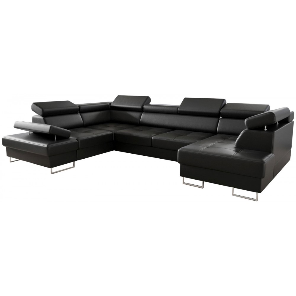 Γωνιακός καναπές Gelito Max II LTHR-Mauro-Αριστερή