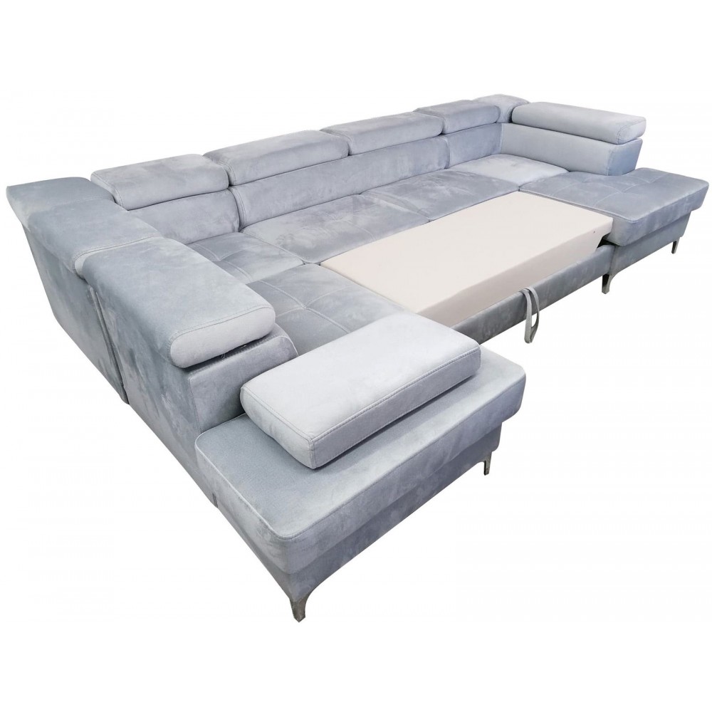 Γωνιακός καναπές Gelito Max II LTHR-Mauro-Αριστερή