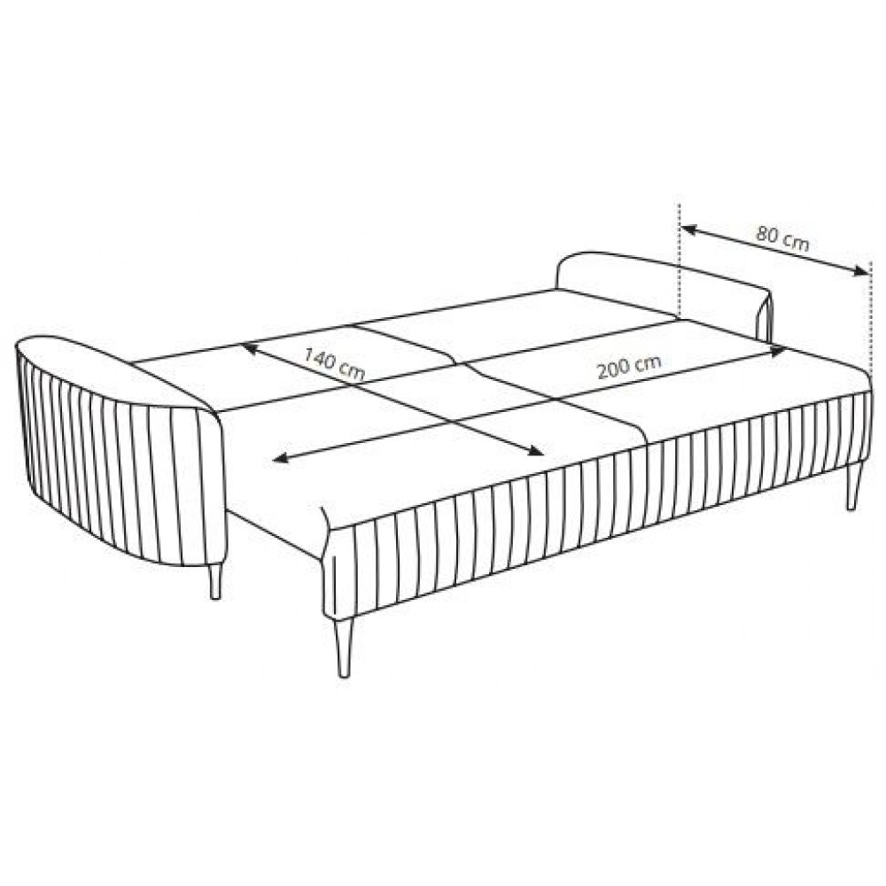 Καναπές Iverna τριθέσιος