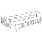 Καναπές Iverna τριθέσιος