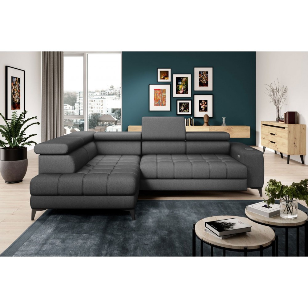 Γωνιακός καναπές Baggy-Gkri-Αριστερή