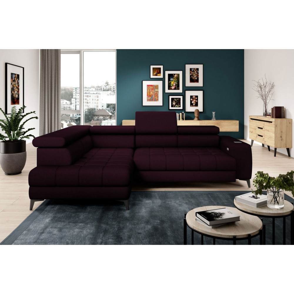 Γωνιακός καναπές Baggy-Mporntw-Αριστερή