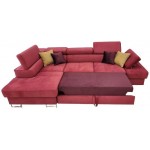 Γωνιακός καναπές Gelito Mini LTHR-Αριστερή