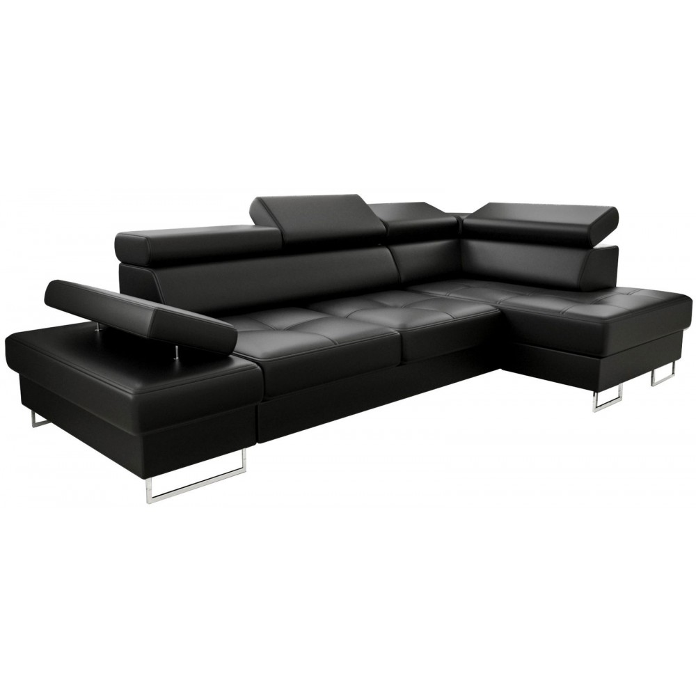 Γωνιακός καναπές Gelito Mini LTHR-Δεξιά