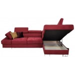 Γωνιακός καναπές Gelito Mini LTHR-Δεξιά