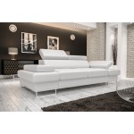 Καναπές Gelito LTHR Διθέσιος-Leuko