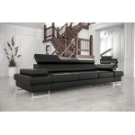 Καναπές Gelito LTHR Τριθέσιος-Mauro