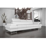 Καναπές Gelito LTHR Τριθέσιος-Leuko