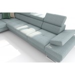 Γωνιακός καναπές Gelito Relax-Kitrino-Αριστερή