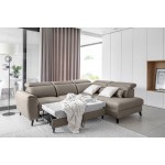 Γωνιακός καναπές Vuelta-Mocca-Αριστερή