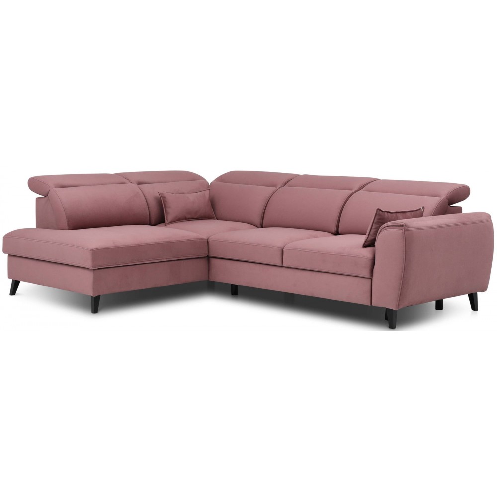 Γωνιακός καναπές Vuelta-Roz-Αριστερή