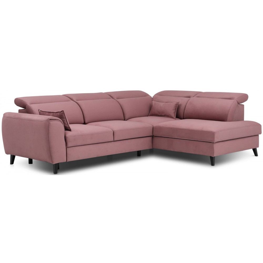 Γωνιακός καναπές Vuelta-Roz-Δεξιά