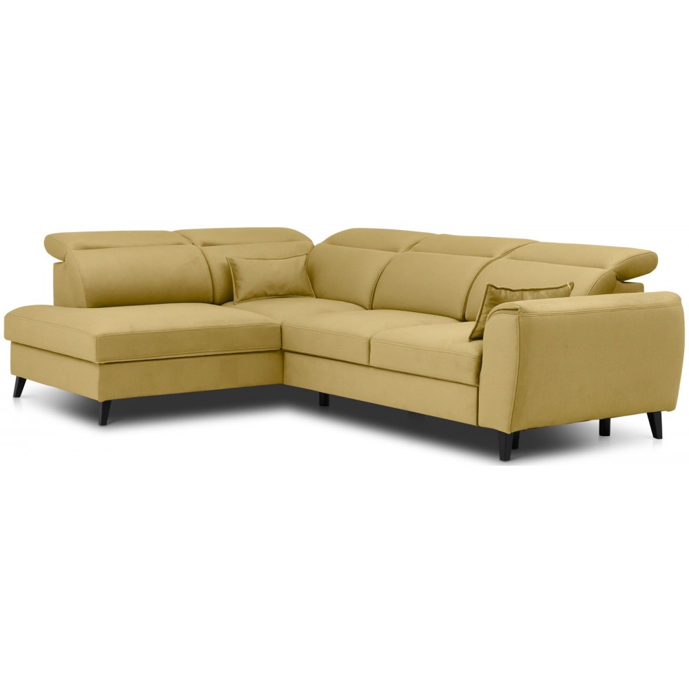 Γωνιακός καναπές Vuelta-Moustardi-Αριστερή