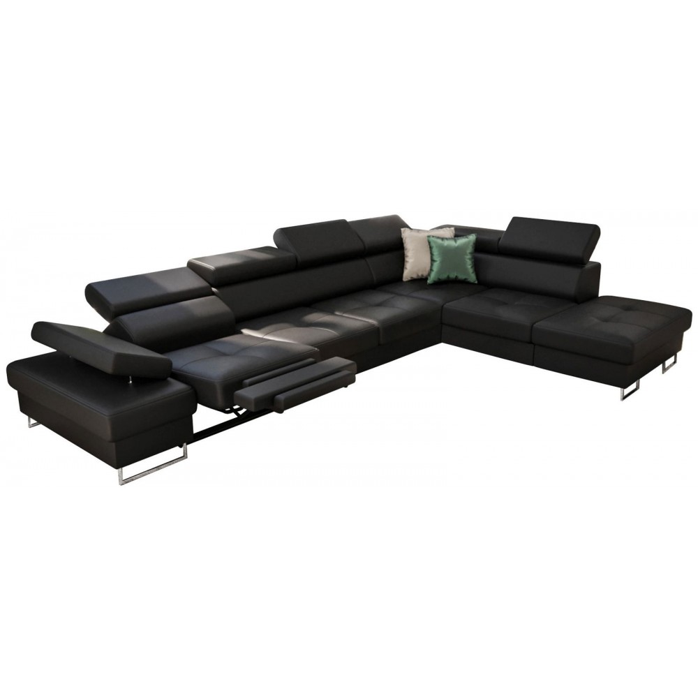 Γωνιακός καναπές Gelito Relax LTHR-Mauro-Δεξιά