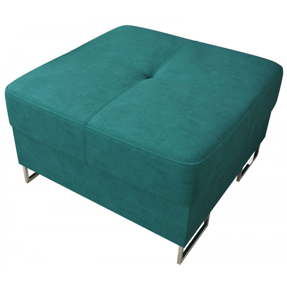 Πουφ Gelito plus-Petrol-70 x 70 x45