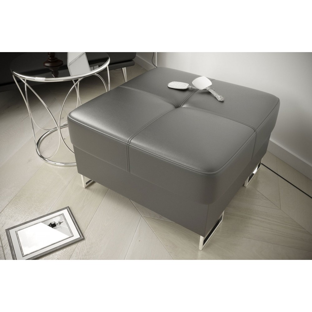 Πουφ Gelito plus-Gkri-70 x 70 x45