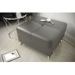 Πουφ Gelito plus-Gkri-70 x 70 x45