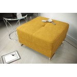 Πουφ Gelito plus-Kitrino-70 x 70 x45