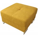 Πουφ Gelito plus-Kitrino-70 x 70 x45