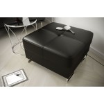 Πουφ Gelito plus LTHR -Mauro-70 x 70 x45