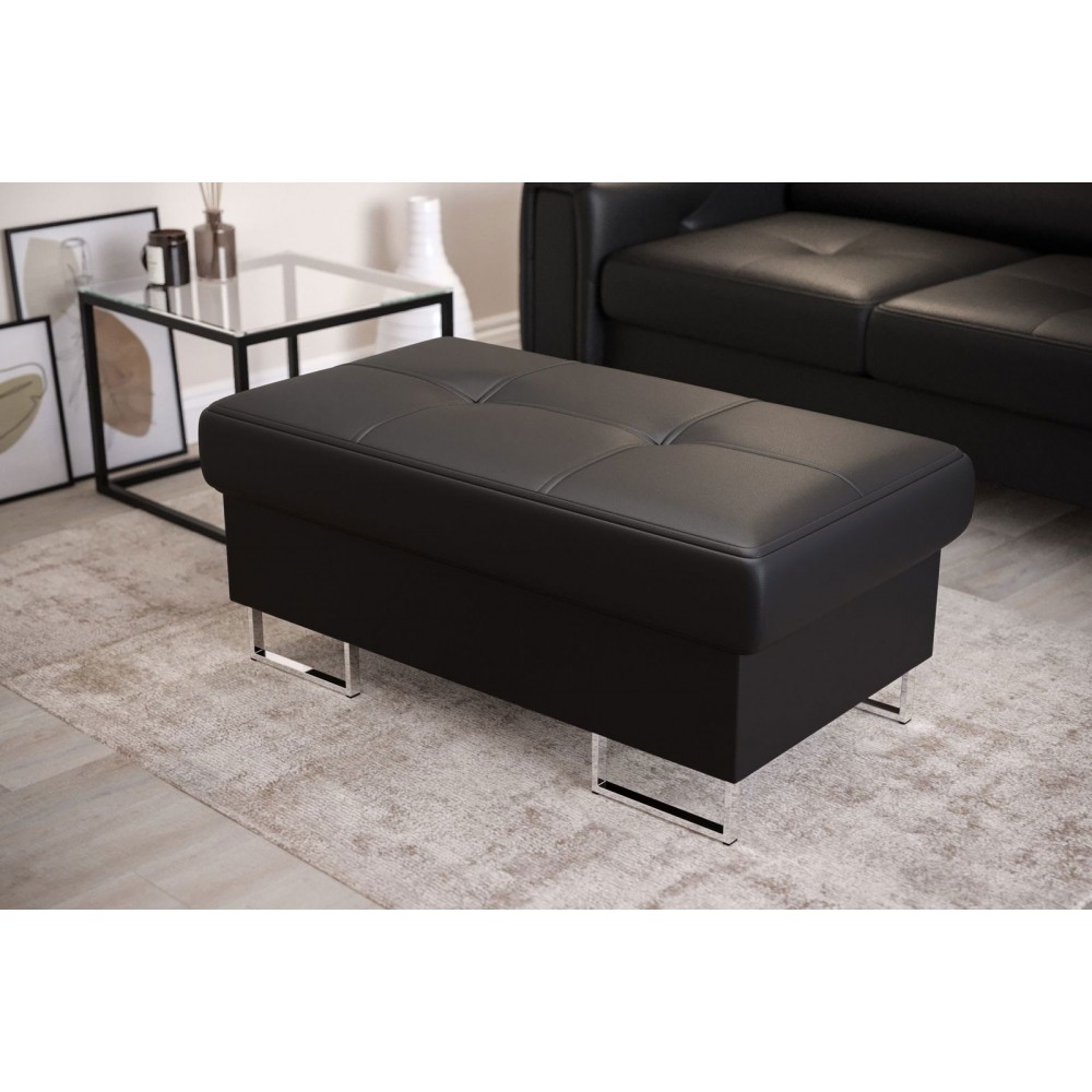 Πουφ Gelito plus LTHR -Mauro-100 x 55 x 45