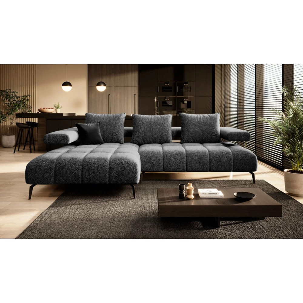 Γωνιακός καναπές Magnito-Gkri-Αριστερή