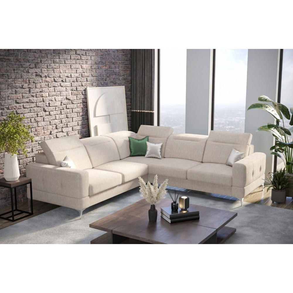 Γωνιακός καναπές Melindo Max-Ekrou-Αριστερή