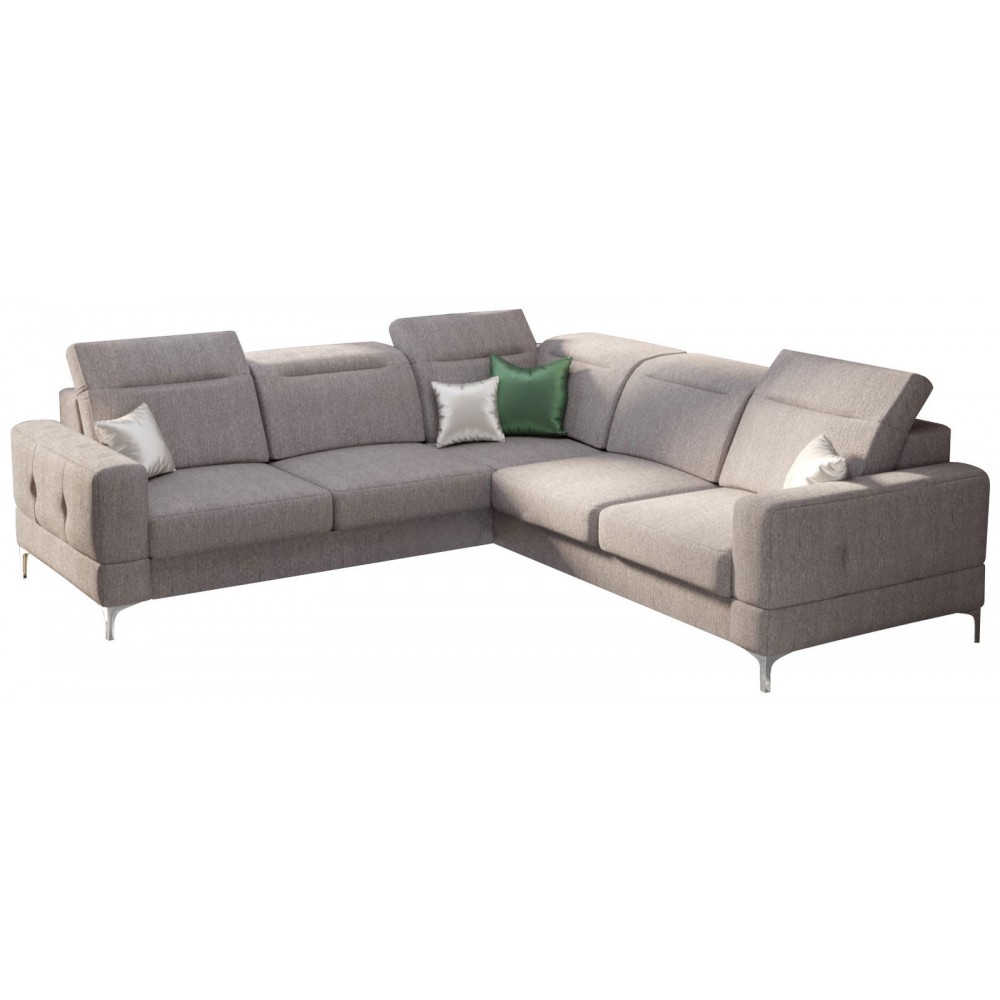 Γωνιακός καναπές Melindo Max-Gkri-Δεξιά