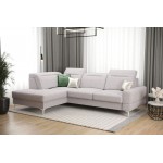 Γωνιακός καναπές Melindo Mini-Gkri Anoixto-Αριστερή