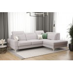 Γωνιακός καναπές Melindo Mini-Gkri Anoixto-Δεξιά