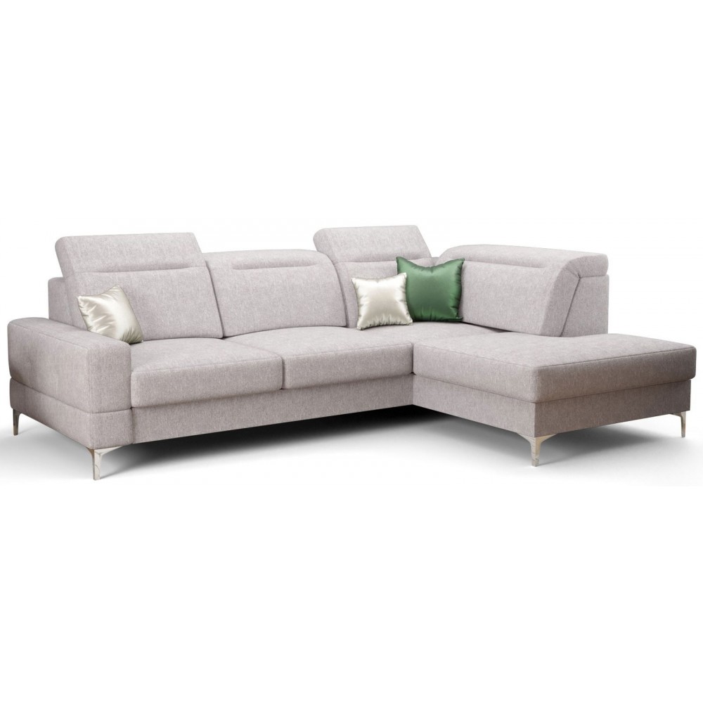 Γωνιακός καναπές Melindo Mini-Gkri Anoixto-Δεξιά