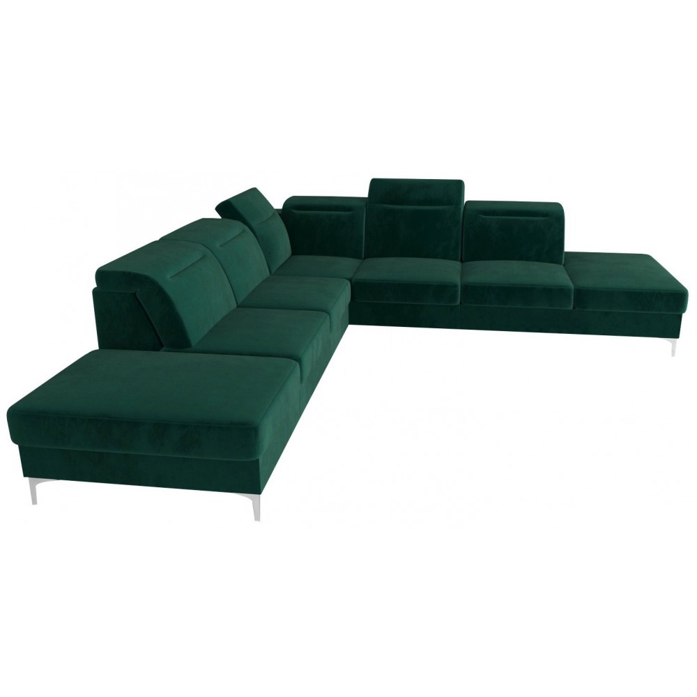 Γωνιακός καναπές Yosi Max-Prasino-Αριστερή