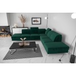 Γωνιακός καναπές Yosi Max-Prasino-Δεξιά