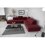 Γωνιακός καναπές Yosi Max-Kokkino-Δεξιά