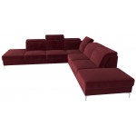 Γωνιακός καναπές Yosi Max-Kokkino-Δεξιά