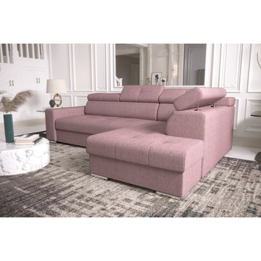 Γωνιακός Καναπές April-Roz-Δεξιά