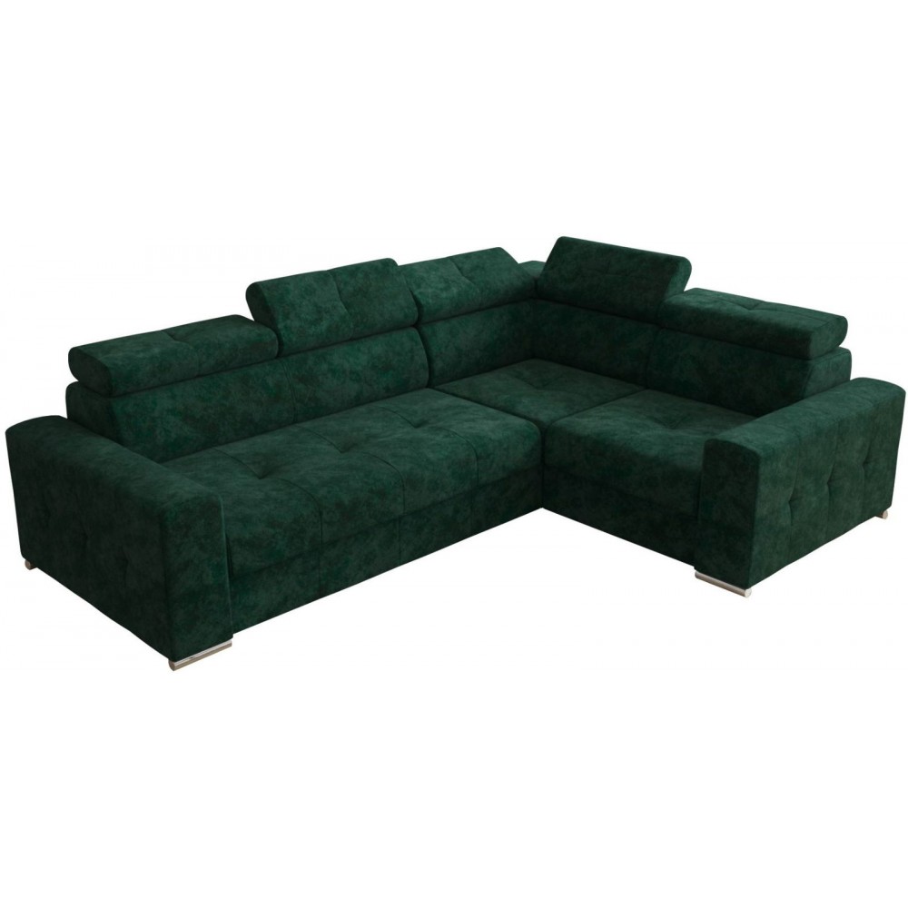 Γωνιακός Καναπές April Max-Prasino-Δεξιά