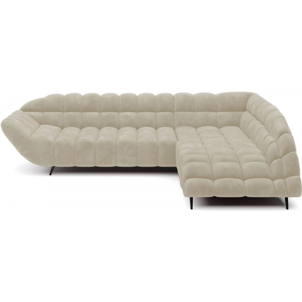 Γωνιακός καναπές Dolphin-Ekrou-Δεξιά