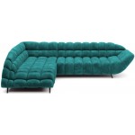 Γωνιακός καναπές Dolphin-Petrol-Αριστερή