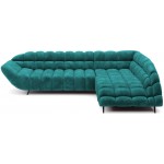 Γωνιακός καναπές Dolphin-Petrol-Δεξιά