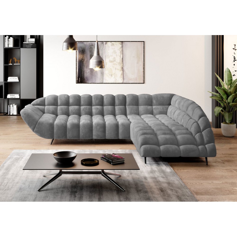 Γωνιακός καναπές Dolphin-Gkri-Δεξιά