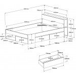Κρεβάτι Tyson-140 x 200