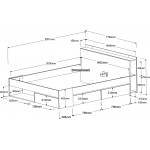 Κρεβάτι Tyson-160 x 200