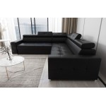 Γωνιακός καναπές April Plus Eco LTHR-Mauro-Δεξιά