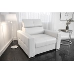 Πολυθρόνα Justin Eco LTHR-Leuko